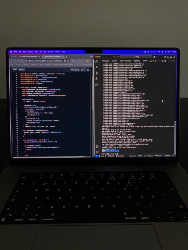Programming on a MacBook